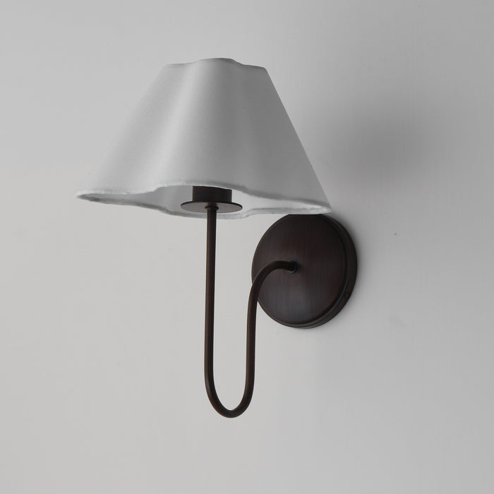 Myhouse Lighting Maxim - 18100WTOI - One Light Wall Sconce - Saxon - Oil Rubbed Bronze