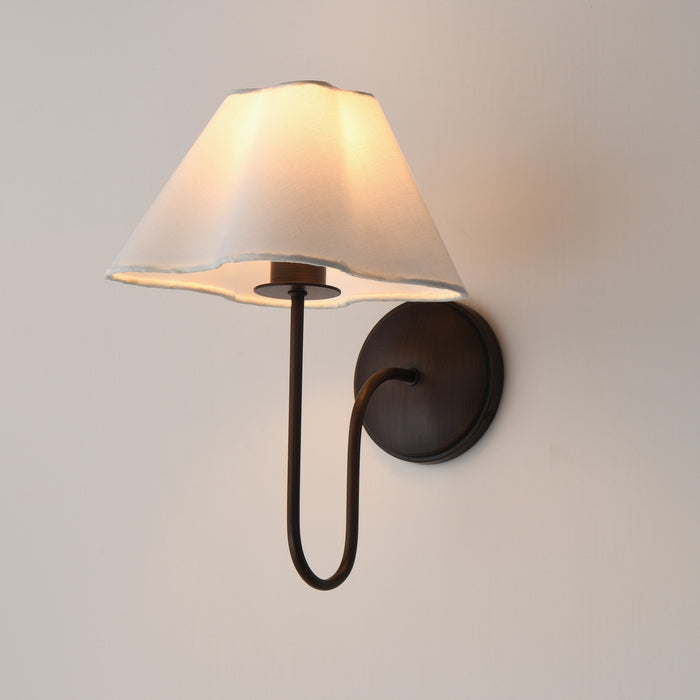 Myhouse Lighting Maxim - 18100WTOI - One Light Wall Sconce - Saxon - Oil Rubbed Bronze