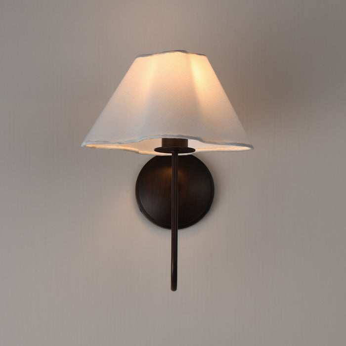 Myhouse Lighting Maxim - 18100WTOI - One Light Wall Sconce - Saxon - Oil Rubbed Bronze
