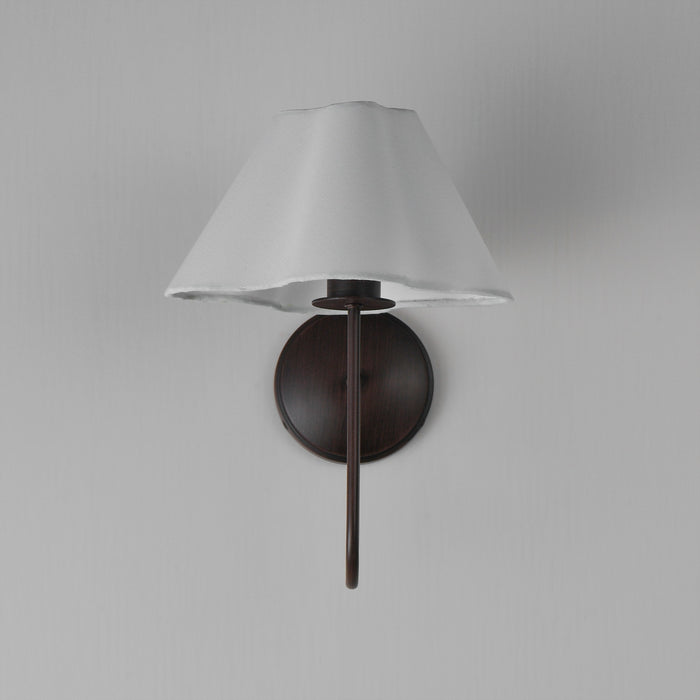 Myhouse Lighting Maxim - 18100WTOI - One Light Wall Sconce - Saxon - Oil Rubbed Bronze