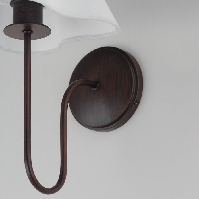Myhouse Lighting Maxim - 18100WTOI - One Light Wall Sconce - Saxon - Oil Rubbed Bronze