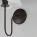Myhouse Lighting Maxim - 18100WTOI - One Light Wall Sconce - Saxon - Oil Rubbed Bronze