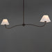 Myhouse Lighting Maxim - 18102WTOI - Two Light Pendant - Saxon - Oil Rubbed Bronze
