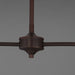 Myhouse Lighting Maxim - 18102WTOI - Two Light Pendant - Saxon - Oil Rubbed Bronze