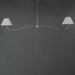 Myhouse Lighting Maxim - 18102WTPN - Two Light Pendant - Saxon - Polished Nickel