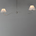 Myhouse Lighting Maxim - 18102WTPN - Two Light Pendant - Saxon - Polished Nickel