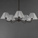 Myhouse Lighting Maxim - 18105WTOI - Five Light Chandelier - Saxon - Oil Rubbed Bronze
