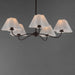 Myhouse Lighting Maxim - 18105WTOI - Five Light Chandelier - Saxon - Oil Rubbed Bronze