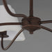 Myhouse Lighting Maxim - 18105WTOI - Five Light Chandelier - Saxon - Oil Rubbed Bronze