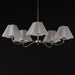 Myhouse Lighting Maxim - 18105WTPN - Five Light Chandelier - Saxon - Polished Nickel