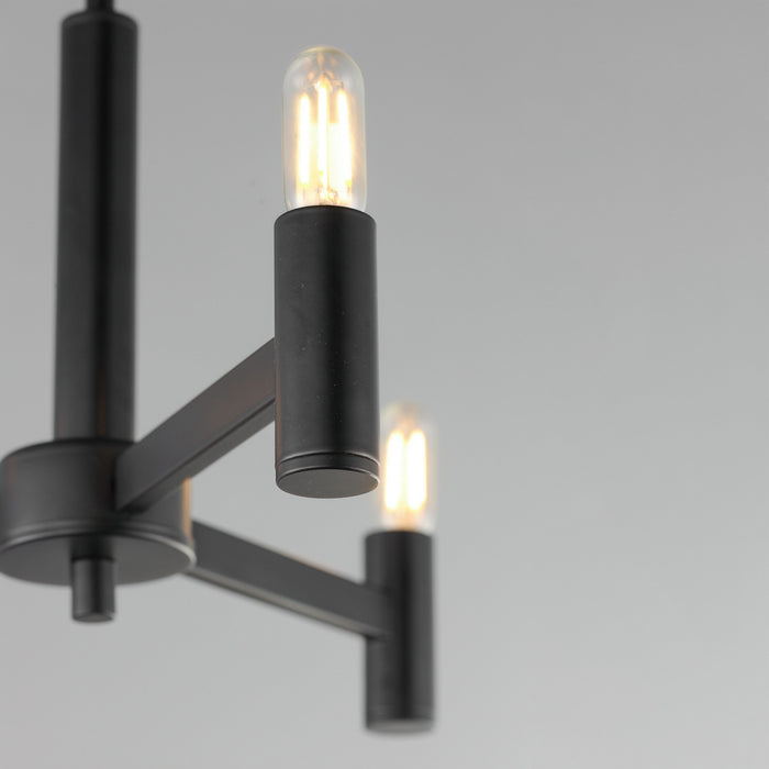 Myhouse Lighting Maxim - 21363BK - Three Light Chandelier - Emana - Black