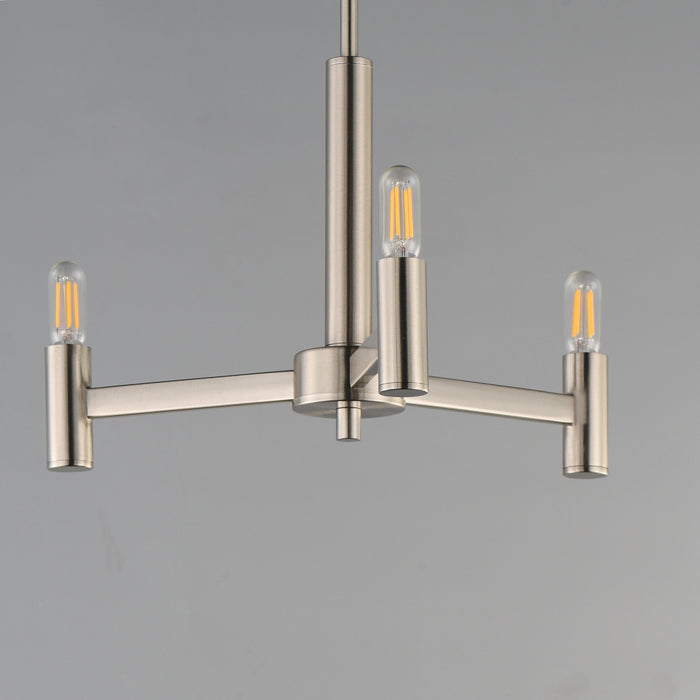 Myhouse Lighting Maxim - 21363SN - Three Light Chandelier - Emana - Satin Nickel