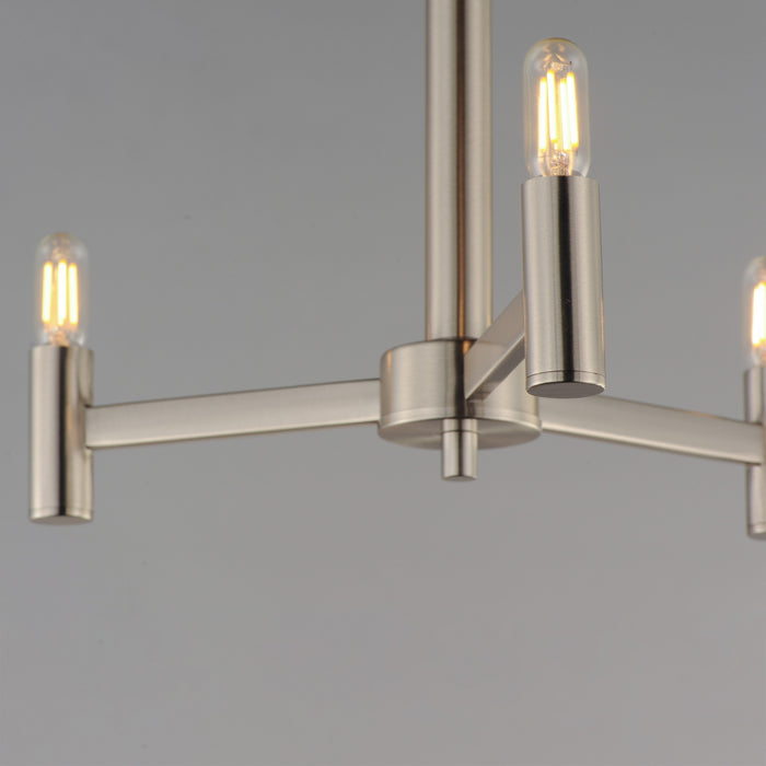 Myhouse Lighting Maxim - 21363SN - Three Light Chandelier - Emana - Satin Nickel