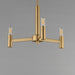 Myhouse Lighting Maxim - 21363NAB - Three Light Chandelier - Emana - Natural Aged Brass