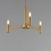 Myhouse Lighting Maxim - 21363NAB - Three Light Chandelier - Emana - Natural Aged Brass