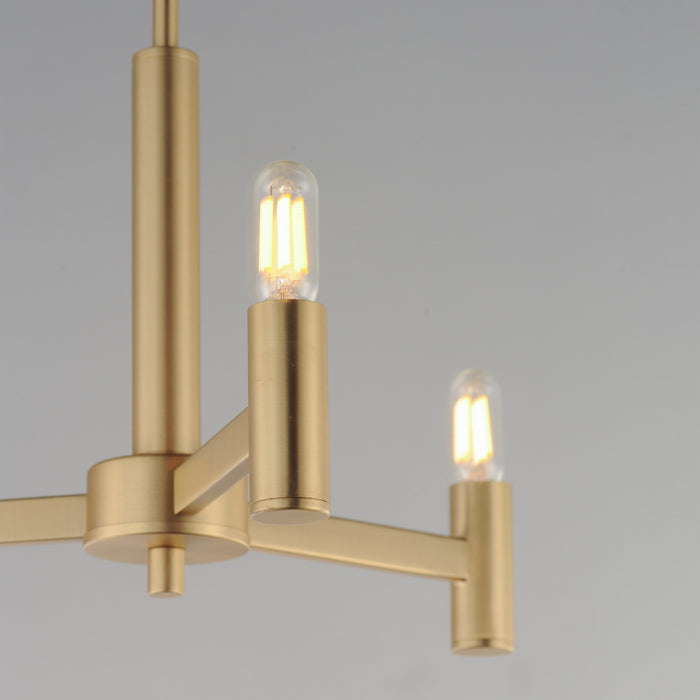 Myhouse Lighting Maxim - 21363NAB - Three Light Chandelier - Emana - Natural Aged Brass