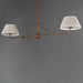 Myhouse Lighting Maxim - 18412BWWBR - Two Light Pendant - Dunbridge - Weathered Brass