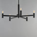 Myhouse Lighting Maxim - 21365BK - Five Light Chandelier - Emana - Black