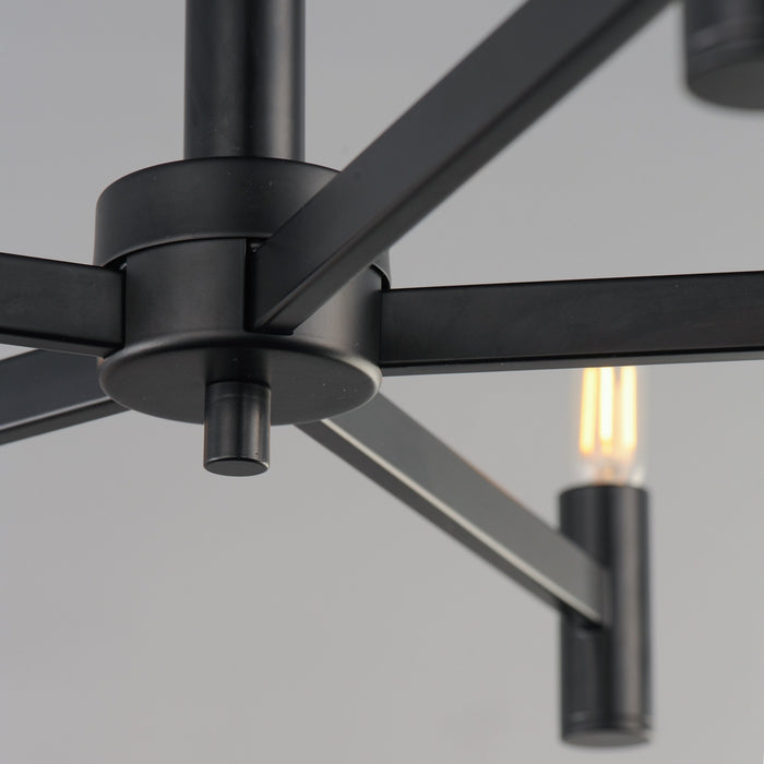 Myhouse Lighting Maxim - 21365BK - Five Light Chandelier - Emana - Black
