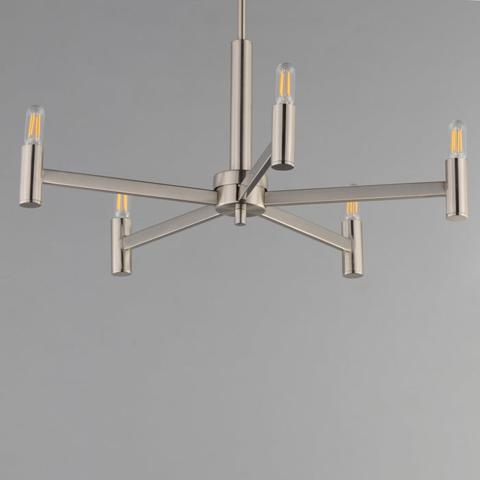Myhouse Lighting Maxim - 21365SN - Five Light Chandelier - Emana - Satin Nickel