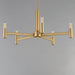 Myhouse Lighting Maxim - 21365NAB - Five Light Chandelier - Emana - Natural Aged Brass