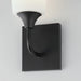 Myhouse Lighting Maxim - 12881SWBK - One Light Wall Sconce - Hudson - Black