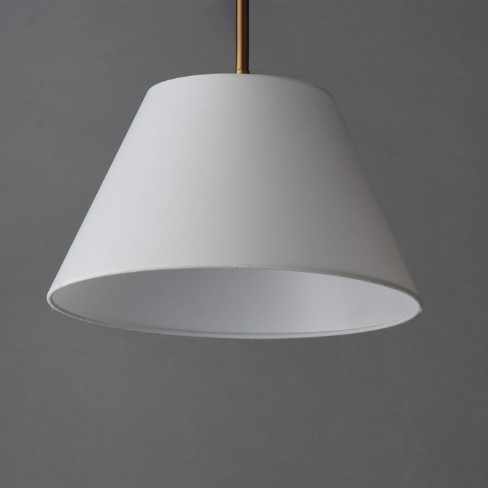 Myhouse Lighting Maxim - 18411OFWBR - One Light Pendant - Dunbridge - Weathered Brass