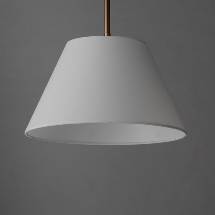Myhouse Lighting Maxim - 18411OFWBR - One Light Pendant - Dunbridge - Weathered Brass