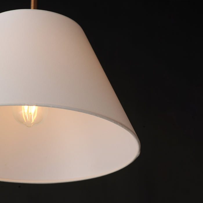 Myhouse Lighting Maxim - 18411OFWBR - One Light Pendant - Dunbridge - Weathered Brass