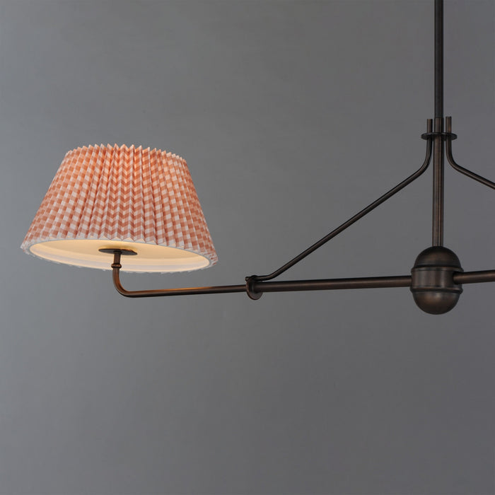 Myhouse Lighting Maxim - 18412RBANB - Two Light Pendant - Dunbridge - Antique Bronze