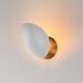 Myhouse Lighting Maxim - 10821WTNAB - One Light Wall Sconce - Maris - White/Natural Aged Brass