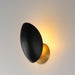 Myhouse Lighting Maxim - 10821BKNAB - One Light Wall Sconce - Maris - Black / Natural Aged Brass