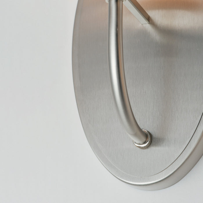 Myhouse Lighting Maxim - 12691WTSN - One Light Wall Sconce - Durham - Satin Nickel