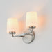 Myhouse Lighting Maxim - 12692WTSN - Two Light Bath Vanity - Durham - Satin Nickel