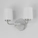 Myhouse Lighting Maxim - 12692WTSN - Two Light Bath Vanity - Durham - Satin Nickel
