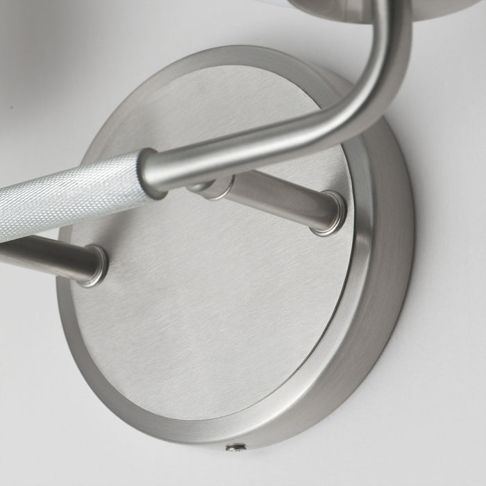 Myhouse Lighting Maxim - 12692WTSN - Two Light Bath Vanity - Durham - Satin Nickel