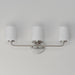 Myhouse Lighting Maxim - 12693WTSN - Three Light Bath Vanity - Durham - Satin Nickel