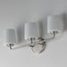 Myhouse Lighting Maxim - 12693WTSN - Three Light Bath Vanity - Durham - Satin Nickel