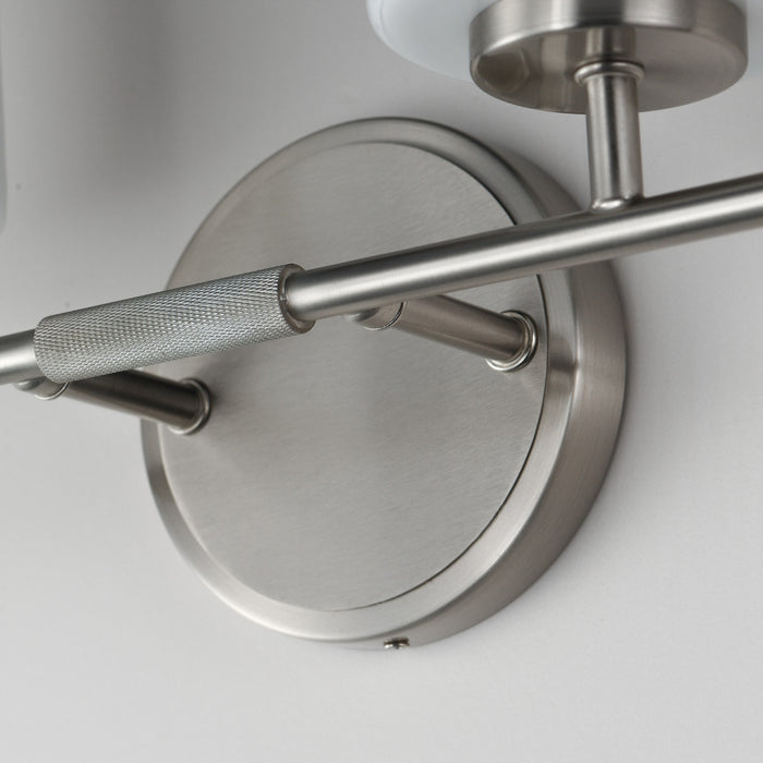 Myhouse Lighting Maxim - 12694WTSN - Four Light Bath Vanity - Durham - Satin Nickel