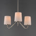 Myhouse Lighting Maxim - 12695WTSN - Three Light Chandelier - Durham - Satin Nickel
