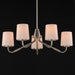Myhouse Lighting Maxim - 12696WTSN - Five Light Chandelier - Durham - Satin Nickel