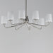 Myhouse Lighting Maxim - 12698WTSN - Eight Light Chandelier - Durham - Satin Nickel