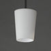 Myhouse Lighting Maxim - 92691WTBK - One Light Pendant - Durham - Black