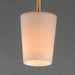 Myhouse Lighting Maxim - 92691WTNAB - One Light Pendant - Durham - Natural Aged Brass