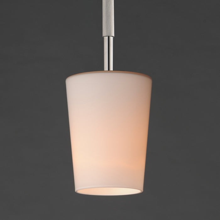 Myhouse Lighting Maxim - 92691WTPC - One Light Pendant - Durham - Polished Chrome