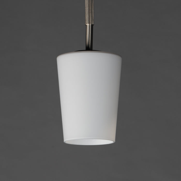 Myhouse Lighting Maxim - 92691WTSN - One Light Pendant - Durham - Satin Nickel