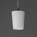 Myhouse Lighting Maxim - 92691WTSN - One Light Pendant - Durham - Satin Nickel