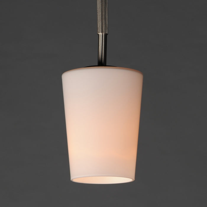 Myhouse Lighting Maxim - 92691WTSN - One Light Pendant - Durham - Satin Nickel