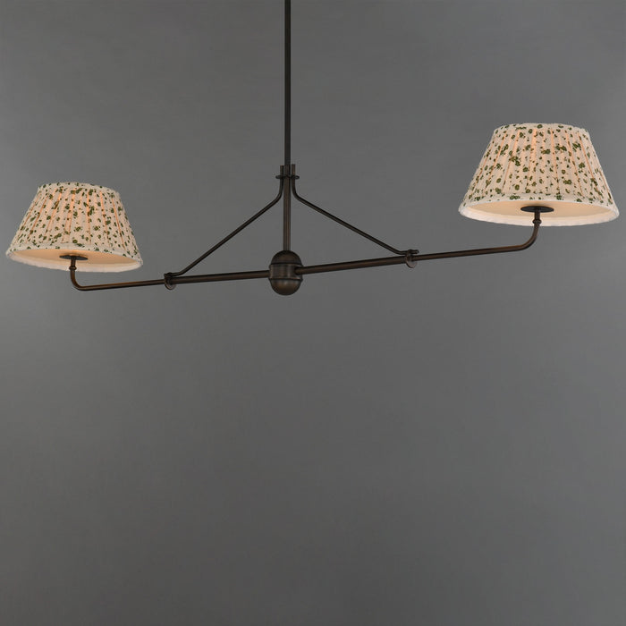 Myhouse Lighting Maxim - 18412OWANB - Two Light Pendant - Dunbridge - Antique Bronze