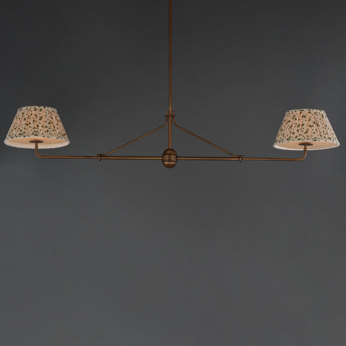 Myhouse Lighting Maxim - 18412OWWBR - Two Light Pendant - Dunbridge - Weathered Brass
